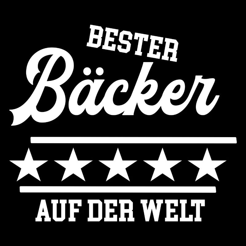 Bester Bäcker der Welt weltbester Meister Chef