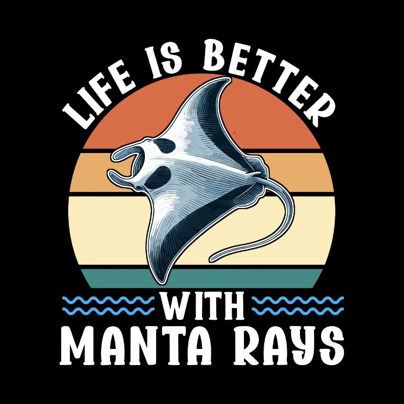 Manta Rays Great Manta Sea Creatures