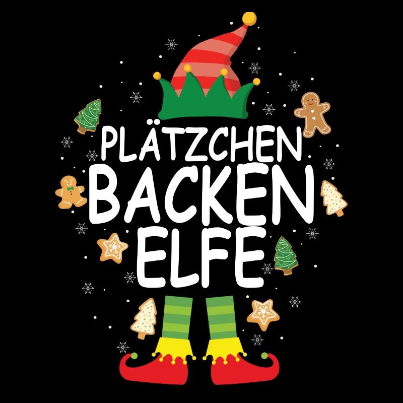 Cookie Baking Elf Christmas Baker Gift