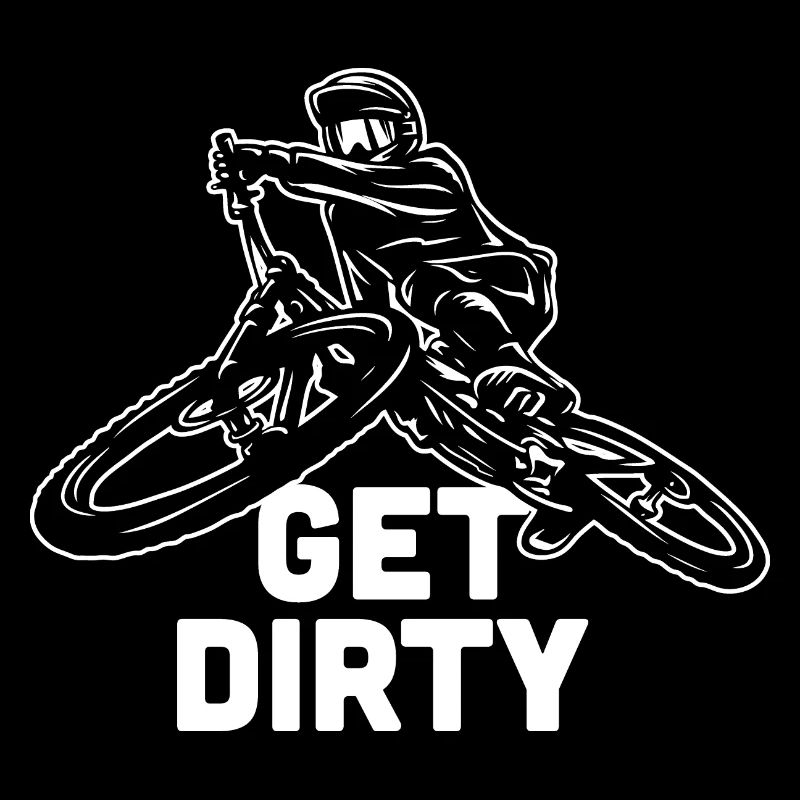 Schmutzig werden Mountainbike MTB Downhill