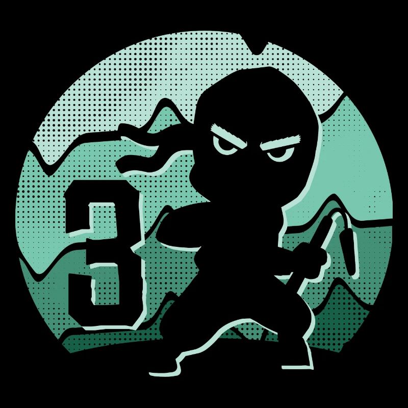 3 Jahre Junge 3. Geburtstag Kinder Ninja