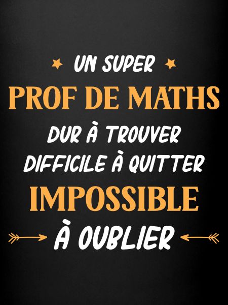 Super prof de maths