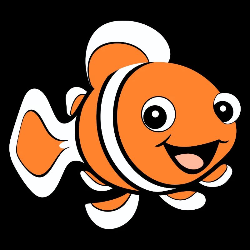 Humour petit poisson clown