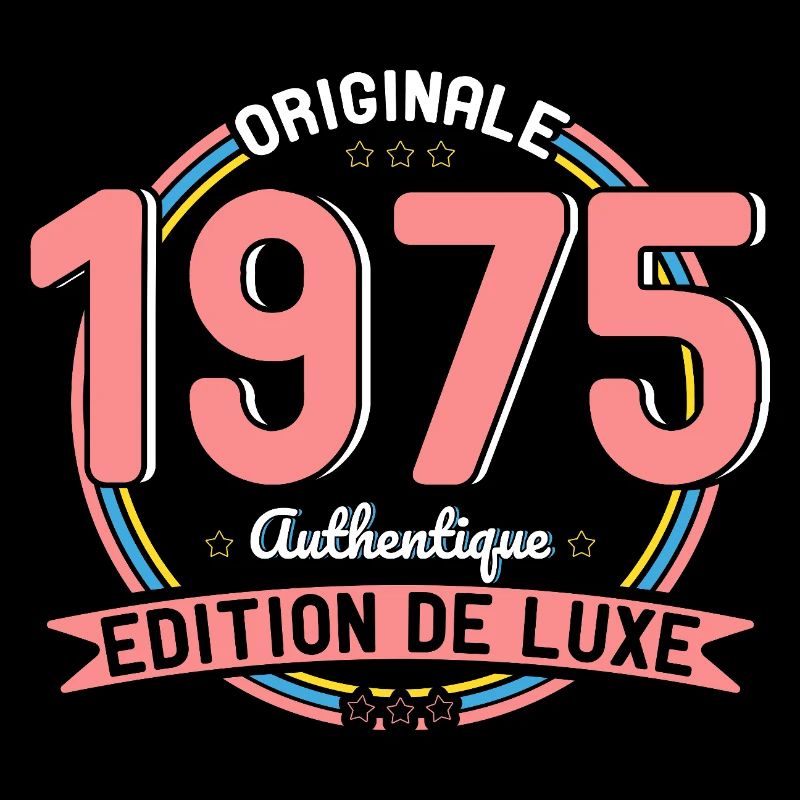 Anniversaire 50 ans - Originale 1975 Authentique