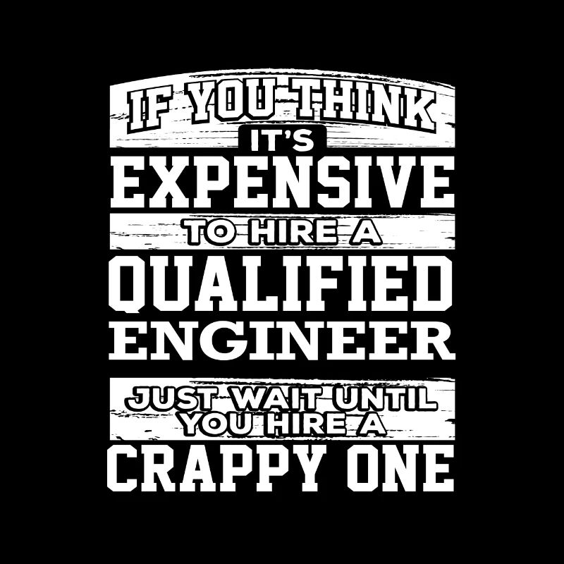 Engineer Gift denkt, dass es teuer ist, einen