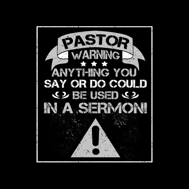 Pastor schenkt alles, was in der Predigt gesagt oder getan wird