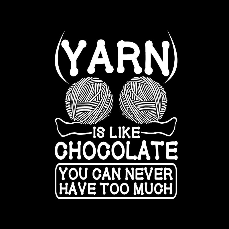 Strickgeschenke Garn wie Schokolade hat es nie gegeben