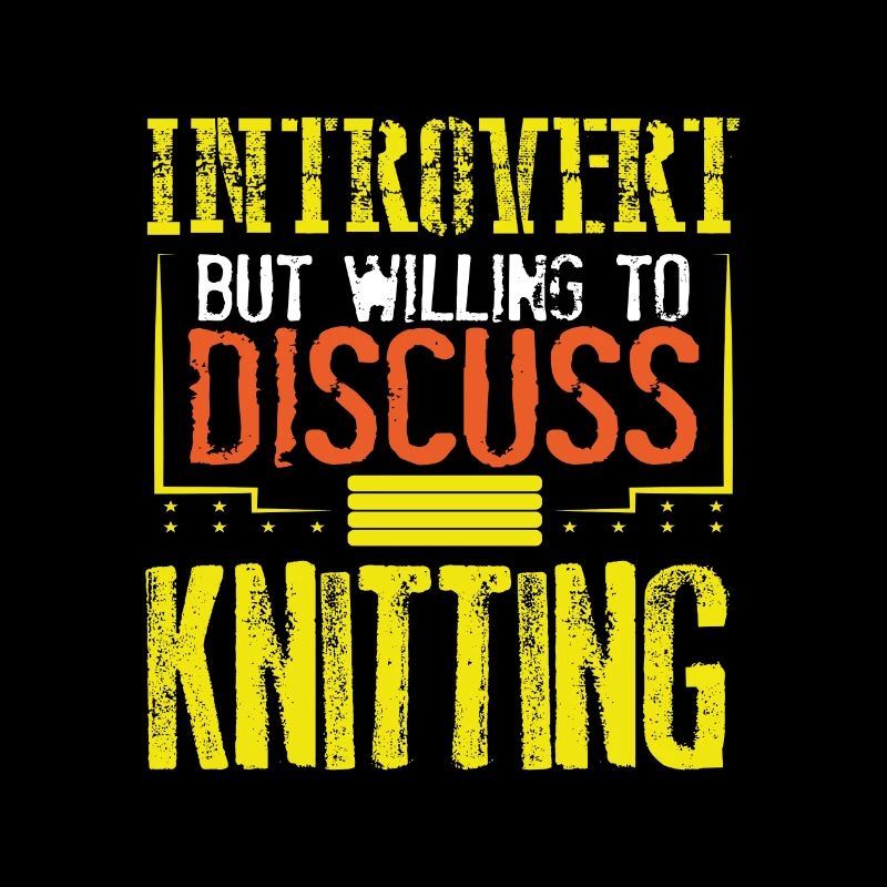 Strickerin Geschenk introvertiert gesprächsbereit