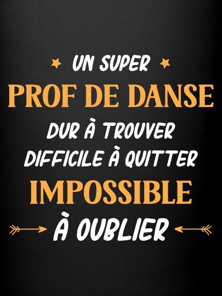 Super prof de danse