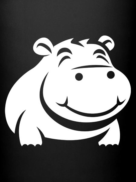 Amour petit hippopotame