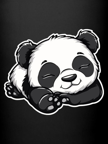 Bébé Panda endormi