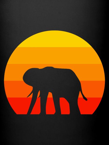 Eléphant rétro