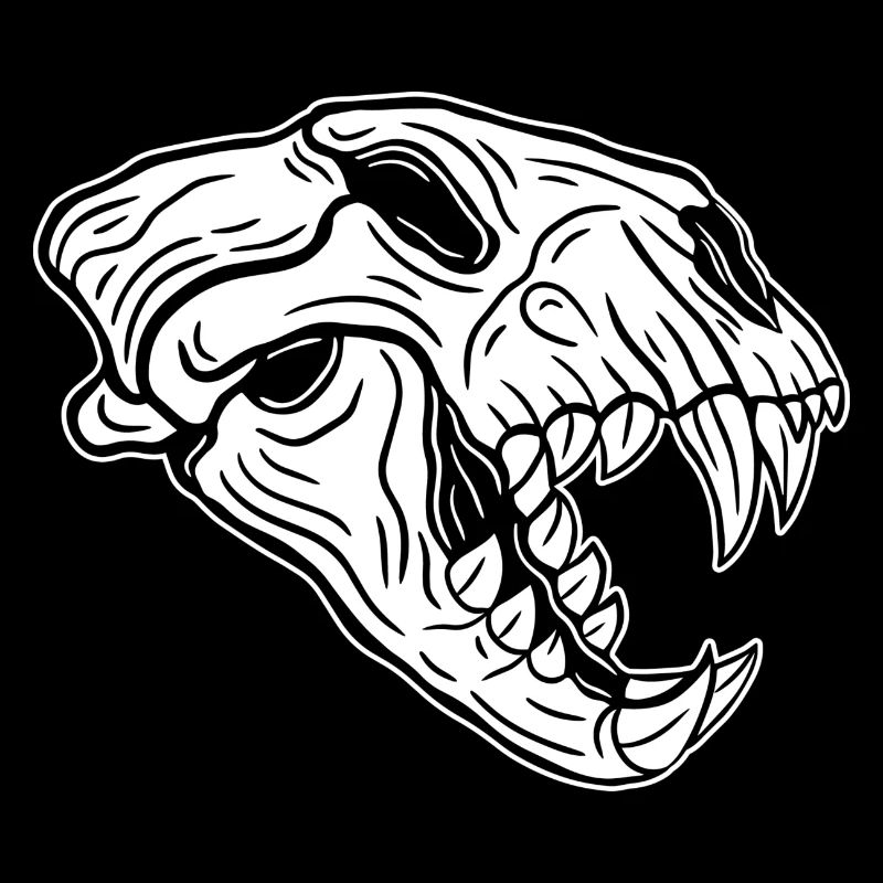 Skull Skeleton Skull Horror Halloween Gift