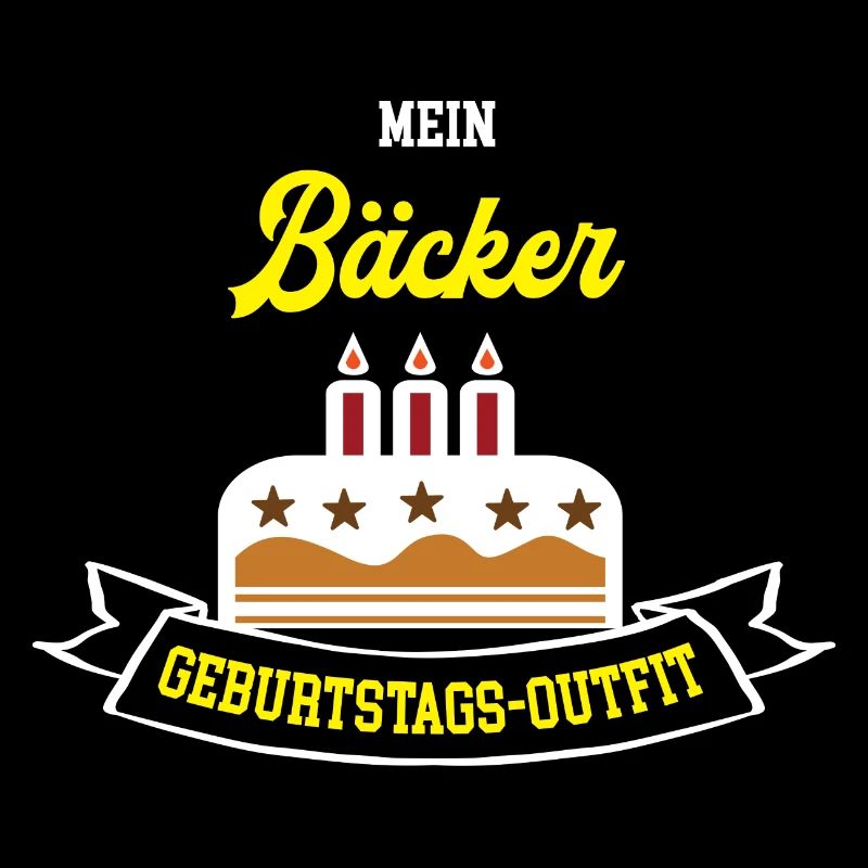 Bäcker Geburtstag Geburtstagsgeschenk Bäckerei Geb