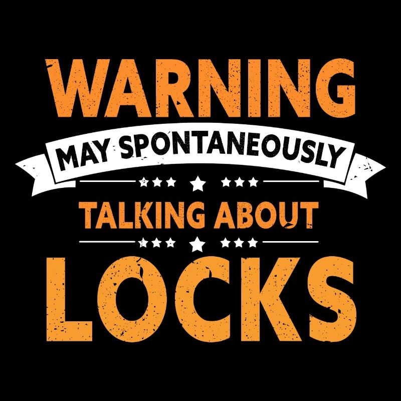 Technicien de verrouillage de serrure Schlossdienst Design