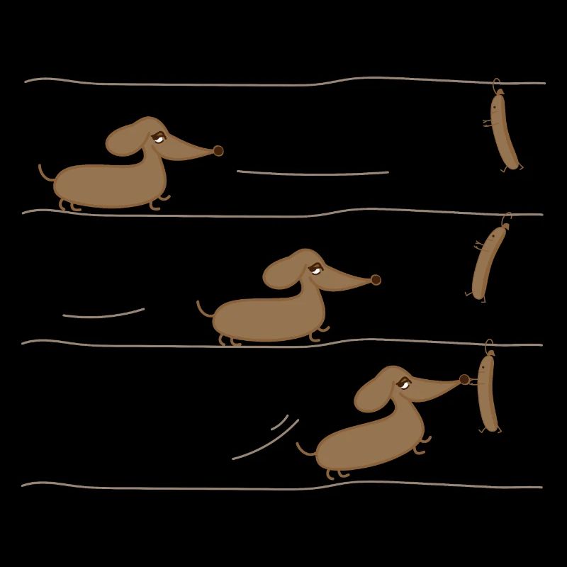 Teckels et saucisses