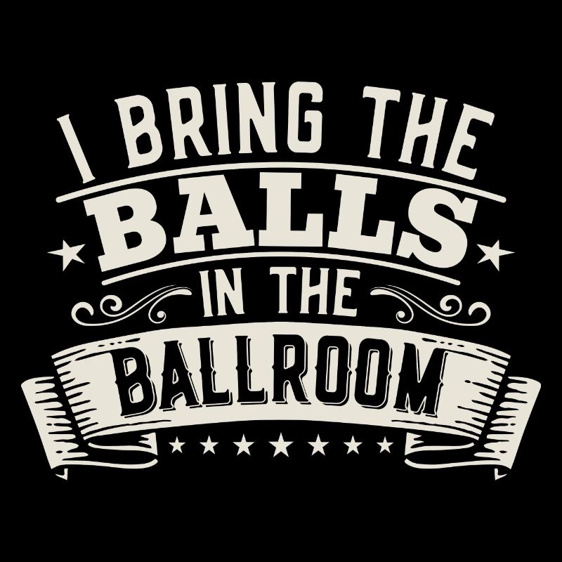 Dancing Slogan Ballroom Couple Dance Dance Floor