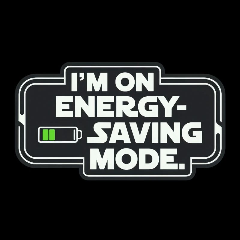 Je suis en mode d’économie d’énergie