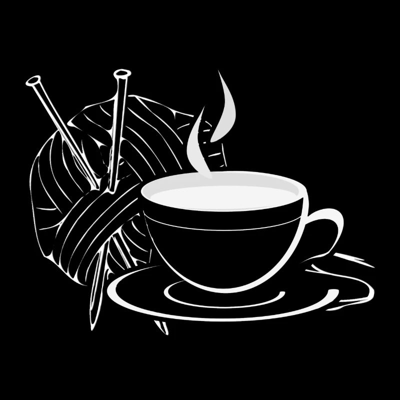 Stricken und Kaffee