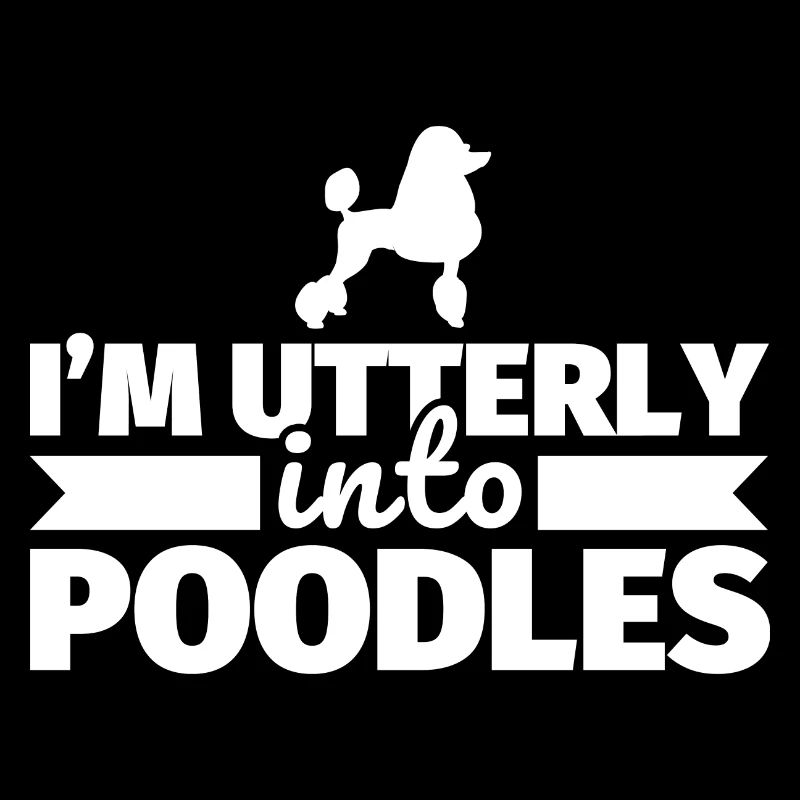 Caniche drôle de dicton pour le propriétaire de caniche