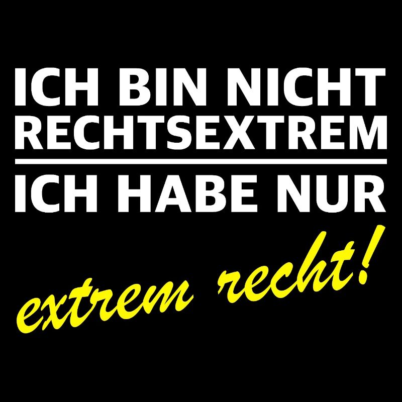 Ich bin nicht rechtsextrem