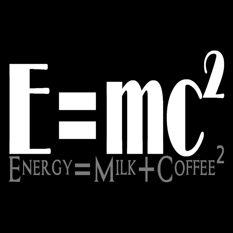 energy milk coffee white
