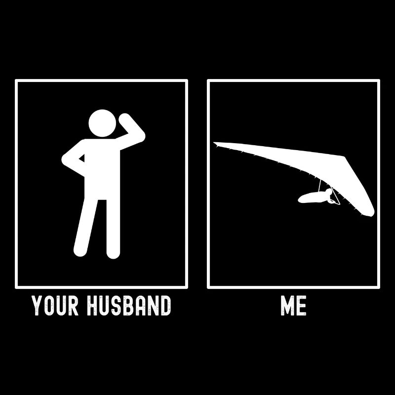 Ihr Ehemann - Ich - Gleitschirmfliegen Abflug