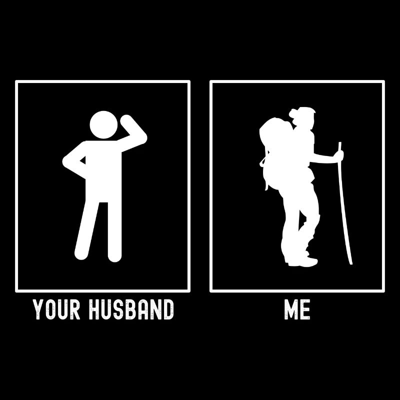 Ihr Ehemann - Ich - Wandernde Frau