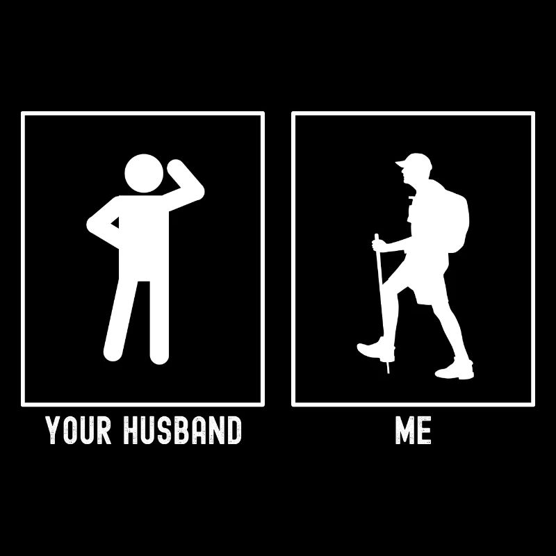 Ihr Ehemann - Ich - Wandernd Links