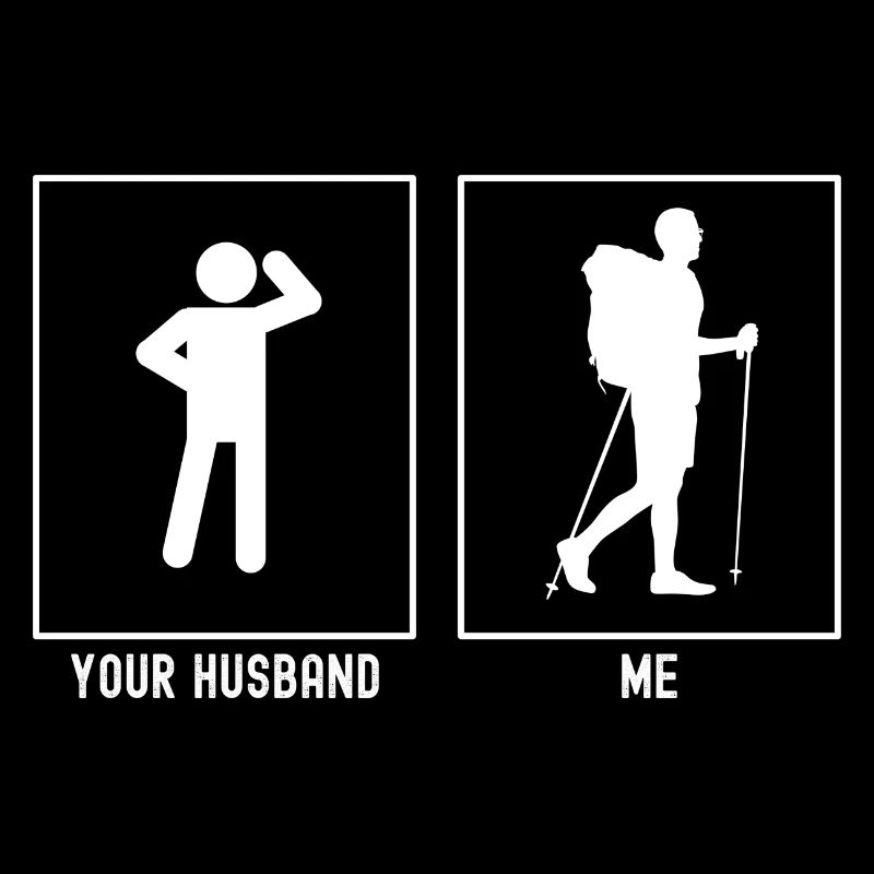 Ihr Ehemann - Ich - Wandernder Mann Wandernd