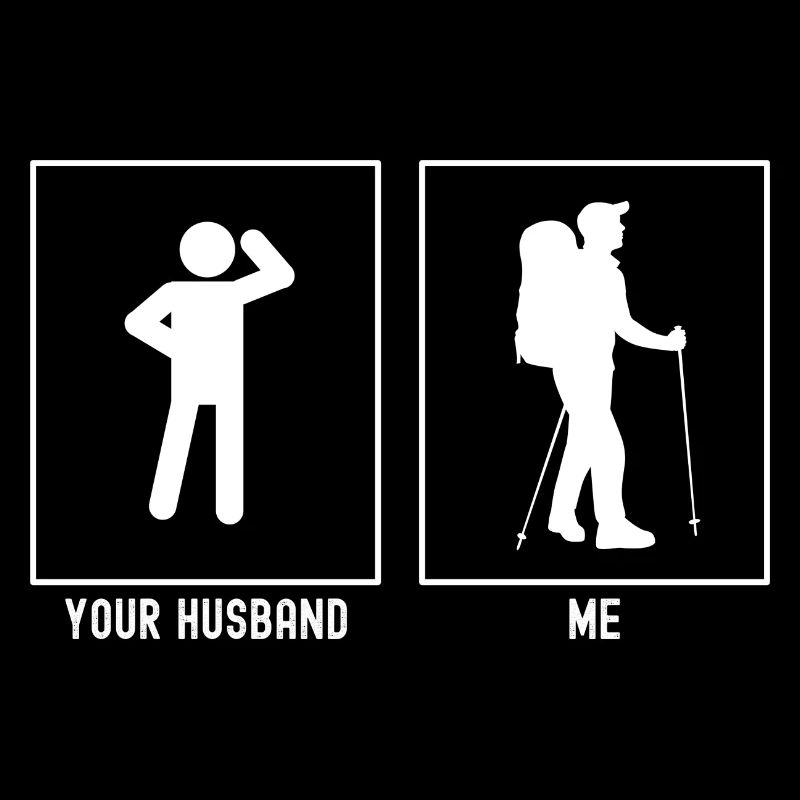 Ihr Ehemann - Ich - Wandernder Mann