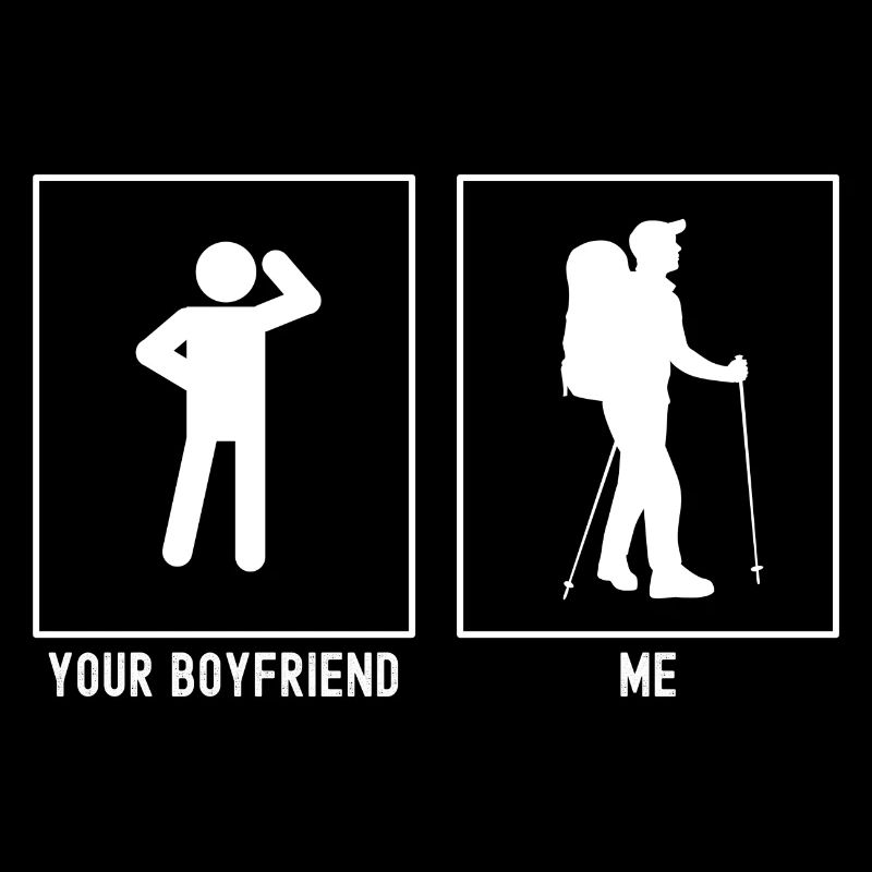 Dein Freund - Ich - Wandernd Rechts