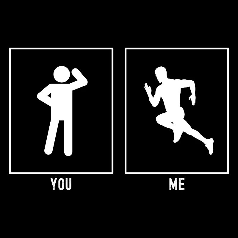 You - I - run fast left