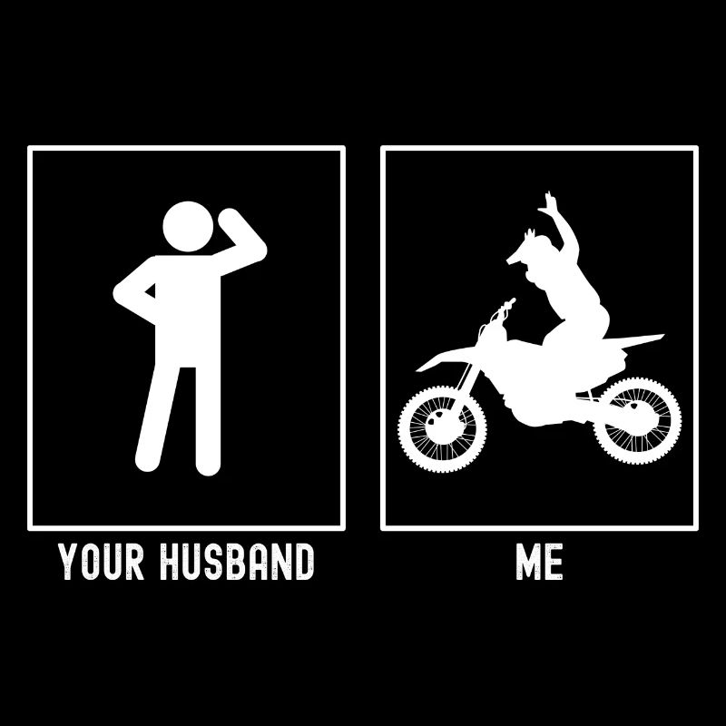 Ihr Ehemann - Ich - Motorrad No-Hands