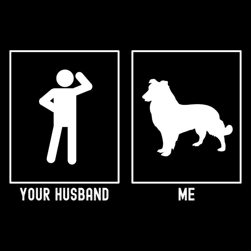 Ihr Ehemann - Ich - Hund wartend