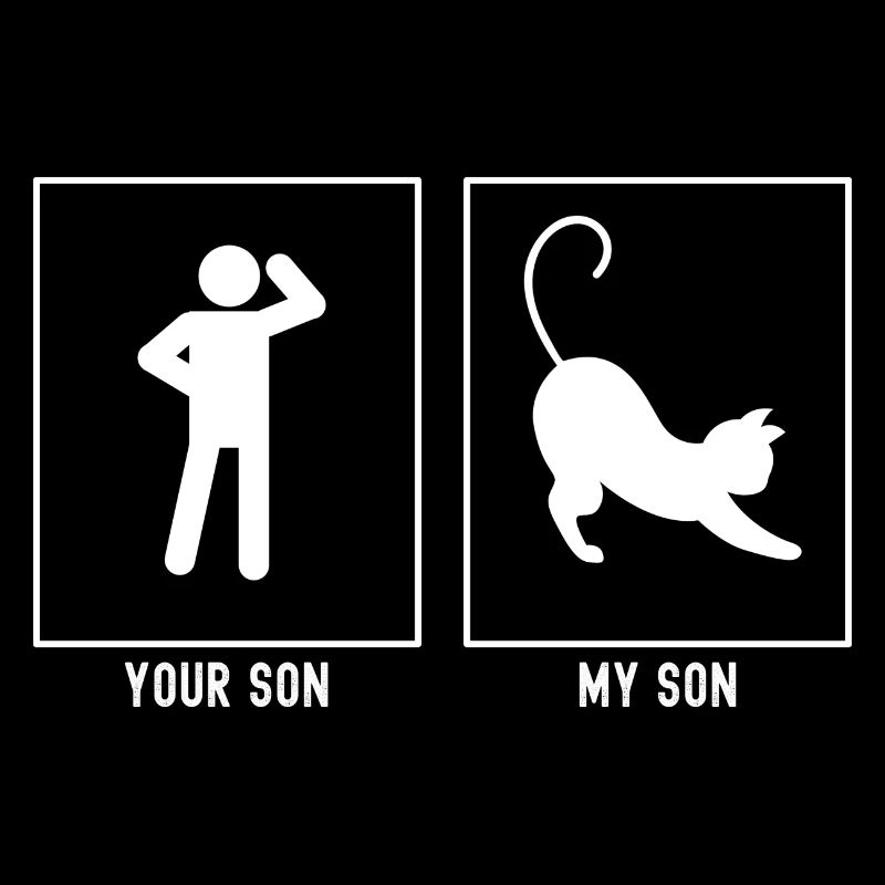 Votre fils - Mon fils - le chat s’étire