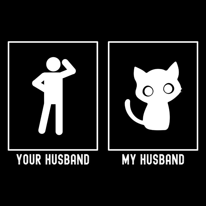 Ihr Ehemann - Mein Ehemann - Katze mit großen Auge