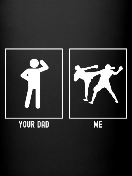 Ton père - Moi - Kickboxing