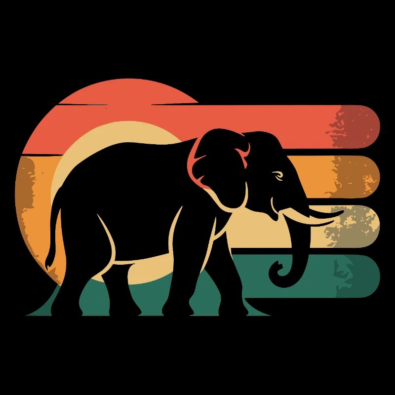 Eléphant vintage