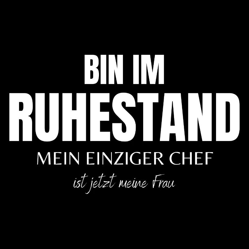 Bin im Ruhestand Rente Lustig Ehefrau