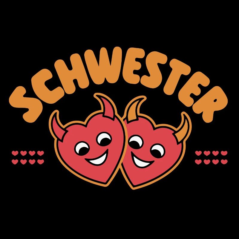 Schwester Teufelchen: Lustiges Geschenk Geburtstag