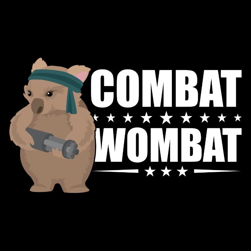 Lustiges Australischer Wombat Spruch