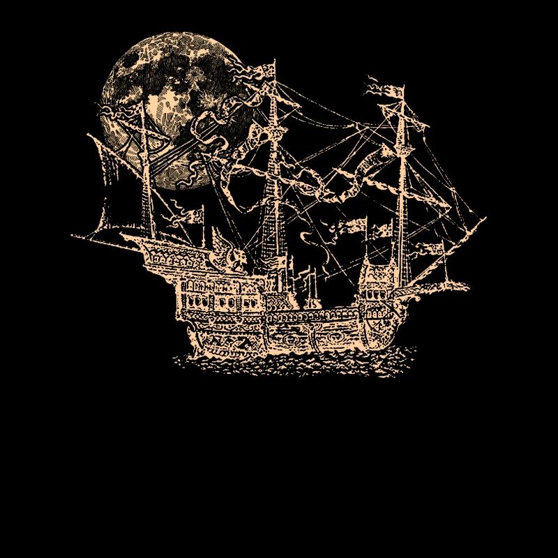 Ship pirate sailing ship captain lake gift