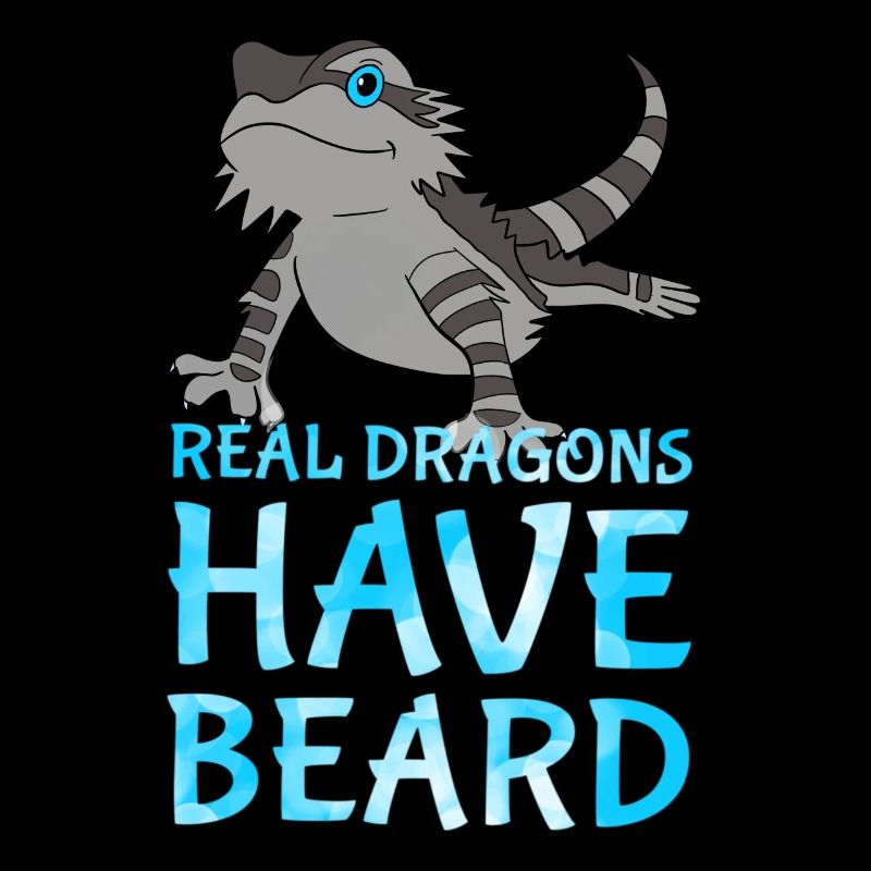 Lézard dragon avec barbe mon meilleur copain