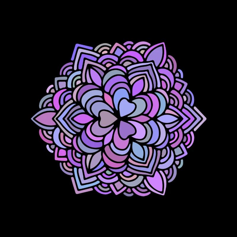 Mandala colorful gift idea