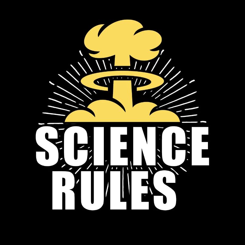 Science Rules Natural Science Nerd Shirt