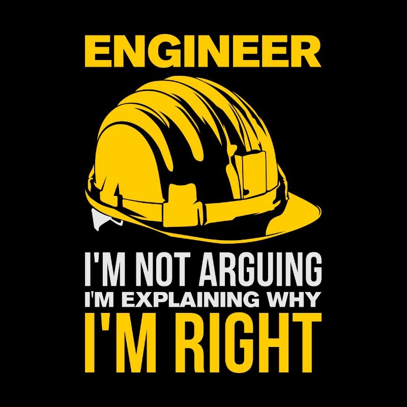 Funny engineer saying