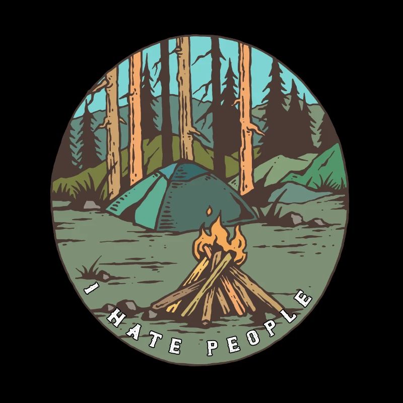 Dearadh Bronntanais Cool I Hate People