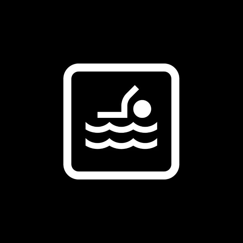 Schwimmer schwimmen