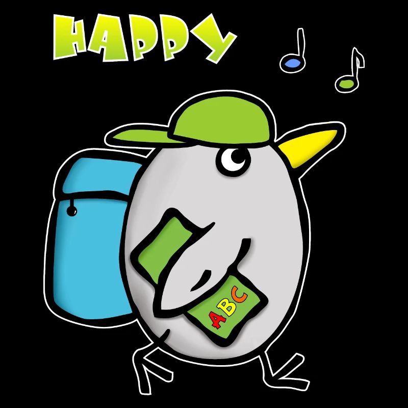 Bird Singing - Happy Schoolchild ABC Learning